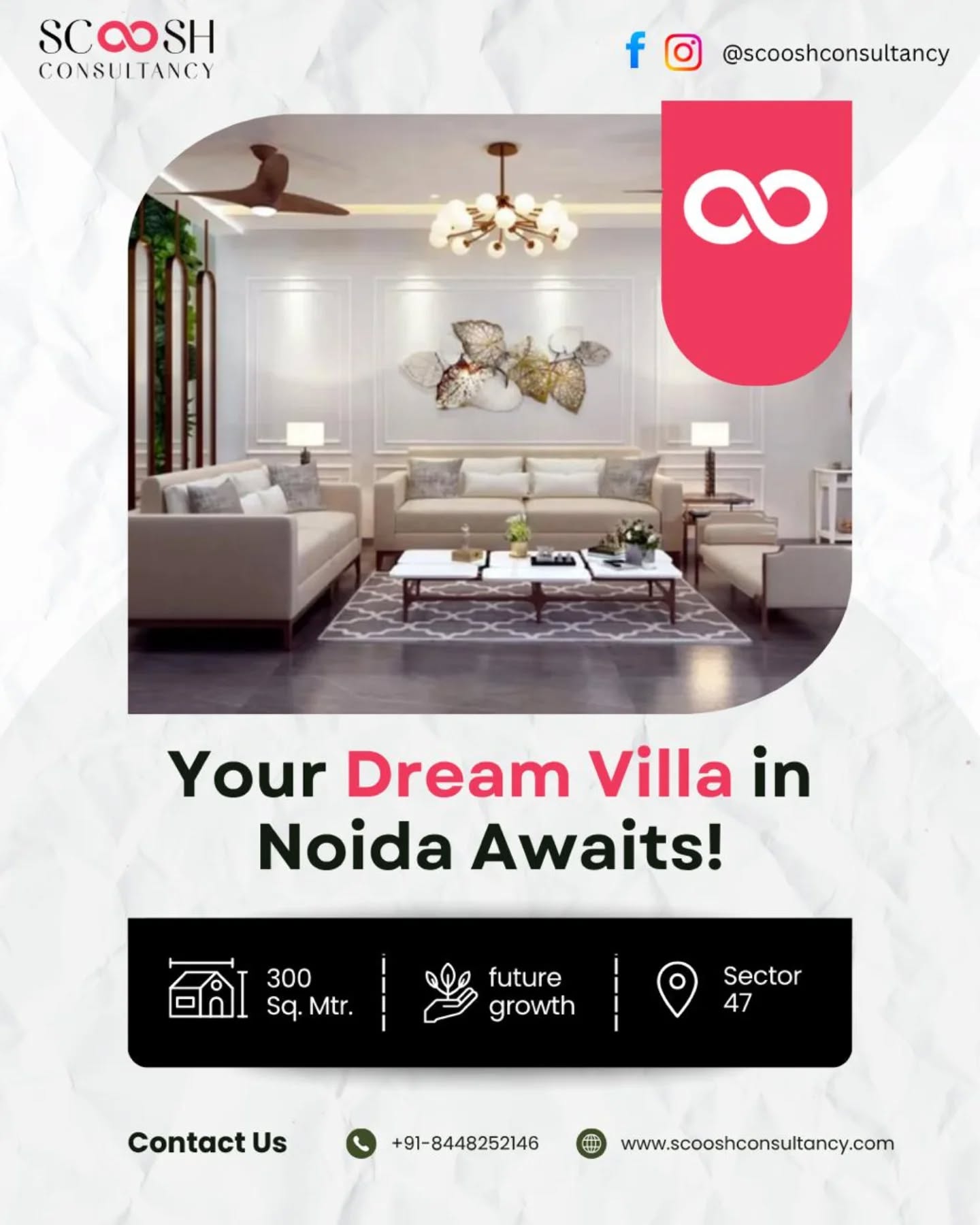 π‘ Your Dream Kothi in Noida Awaits!
Looking for a premium home in a prime location?
β
300 Sq. Mtr | Vastu Compliant
β
Located in Sector-47, Noida
β
Spacious, elegant, and thoughtfully designed
π Perfect for families who value space, comfort, and positive energy flow.
π² Call Now: +91-8448252146
π Visit: www.scooshconsultancy.com
πΌ Scoosh Consultancy β Your trusted partner for premium properties in Noida!
#NoidaProperty #LuxuryKothi #VastuHome #Sector47Noida #ScooshConsultancy #DreamHome #PremiumLiving #NoidaRealEstate