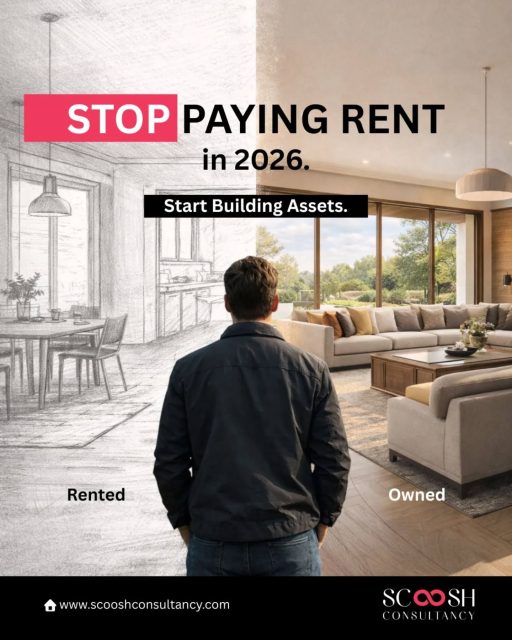Stop paying rent in 2026… start building your own assets today.
Every rent payment is an expense.
Every EMI is an investment in your future.
Why fund someone else’s dream when you can create your own?
Make the shift from Rented ➝ Owned with Scoosh Consultancy — your trusted partner in finding the right property in Noida & Greater Noida.
📩 DM us today & take your first step towards ownership.
#ScooshConsultancy
#StopPayingRent
#OwnYourHome
#NoidaRealEstate
#PropertyInvestmentIndia