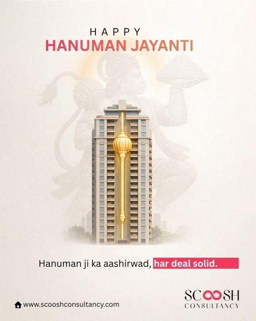 Strength that moves mountains.
Faith that builds futures.

On this Hanuman Jayanti, may every step you take be backed by power, clarity, and the right decisions.

Because in real estate, it’s not just about buying property…
it’s about building something strong enough to last generations.

Hanuman ji ka aashirwad — har deal, truly solid. 🏢✨

#HanumanJayanti  #NoidaProperties  #AssetBuilding #PropertyConsultant #ScooshConsultancy