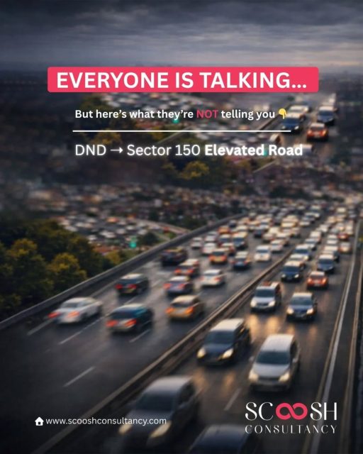 Everyone is calling this a “game changer”… but here’s the truth:
A 23 km elevated road from DND to Sector 150 sounds powerful — but right now, it’s just a proposal with no clear approvals or timeline.
In real estate, timing beats headlines.
#ScooshConsultancy #NoidaRealEstate #SmartPropertyIndia #InfraReality #NoidaGrowthStory
Sector150Noida DelhiNCRProperty InvestmentMindset RealEstateStrategy BeyondTheHype
