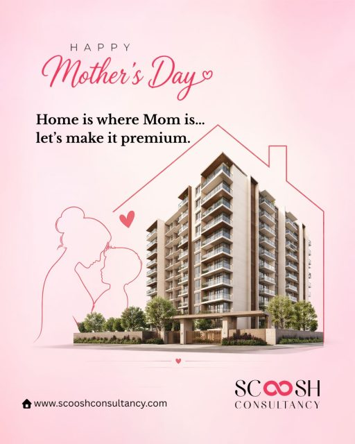 Home isn’t built with walls… it’s built with her. ❤️

It’s the warmth in the kitchen,
the comfort in every corner,
and the feeling of belonging that only a mother creates.

This Mother’s Day, give her more than just a house—
give her a space that feels as special as she is.

Because when Mom is happy,
home becomes everything.

Let’s make it premium.
— Scoosh Consultancy

#MothersDay #HappyMothersDay #HomeIsWhereMomIs #MothersLove #IndianMoms #MomLifeIndia
#DreamHomeIndia #LuxuryLivingIndia #PremiumHomes #ModernHomes #HomeGoals #RealEstateIndia
#DelhiRealEstate #NoidaRealEstate #GurgaonHomes #PropertyInvestment #HomeBuyersIndia
#ScooshConsultancy #LuxuryApartments #realestatemarketing RealEstateMarketing