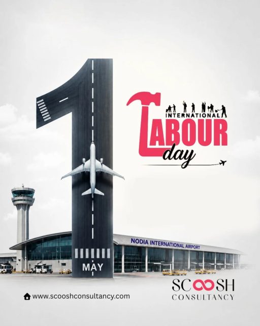 Every landmark begins with labour—and every smart investment begins with vision.
This Labour Day, we honour the hands that build cities and the minds that invest in their future.
Because behind every rising skyline… there’s both hard work and smart real estate decisions.
Build. Invest. Grow.
Happy International Labour Day!

#LabourDay #InternationalLabourDay #RealEstateIndia #PropertyInvestment #SmartInvesting NoidaRealEstate GreaterNoida InvestInNoida UrbanGrowth InfrastructureBoost DreamHomes RealEstateConsultant PropertyMarket FutureInvestment CityDevelopment ScooshConsultancy WealthCreation RealtyGrowth InvestSmart IndiaRealEstate