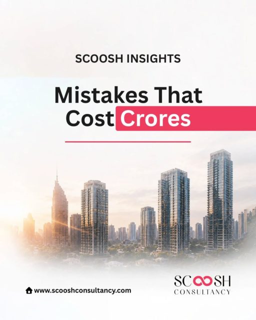Every investment mistake has a cost.
Some cost money. Others cost years.
Scoosh Insights 🚨
• Buying based on emotion
Looks good ≠ performs well
• Ignoring location growth
The future matters more than the present
• No exit strategy
If you can’t sell smart, you can’t invest smart
• Overpaying for brand names
Brand hype ≠ real value
• Skipping legal due diligence
The biggest hidden risk in real estate
Smart investors don’t chase noise.
They avoid mistakes quietly and build wealth strategically.
With Scoosh Consultancy, invest with clarity, not emotion.
#ScooshConsultancy #ScooshInsights #RealEstateIndia #PropertyInvestment #SmartInvesting CommercialRealEstate RealEstateInvestor InvestmentTips PropertyConsultant WealthCreation DelhiRealEstate RealEstateAdvice InvestmentStrategy LuxuryRealEstate PropertyMarket FutureGrowth RealEstateConsultancy InvestorMindset BusinessGrowth PropertyExperts