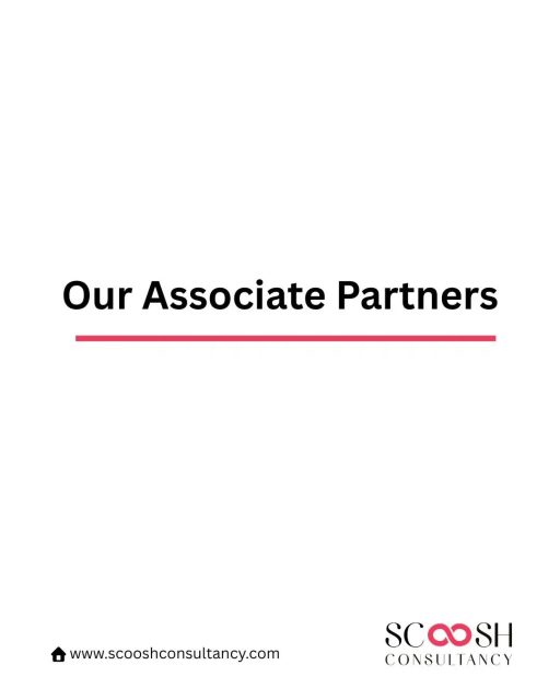 Strong partnerships build stronger communities. 🤝
At Scoosh Consultancy, we believe collaboration is the foundation of growth. Our associate partners represent trusted names across real estate, education, and development — all working together to create meaningful opportunities and thriving spaces.
Together, we turn vision into reality and ideas into lasting value.
🌐 www.scooshconsultancy.com