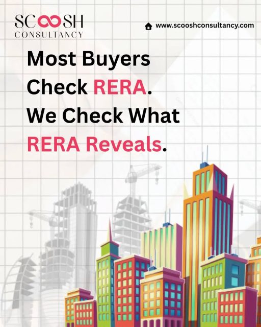 Most buyers stop at the brochure. Smart buyers go beyond it.
A premium property isn't defined by glossy renders or polished sales pitches—it's backed by verified facts.
At Scoosh Consultancy, our due diligence helps you make informed decisions by checking: ✔️ Project Timeline
✔️ Construction Progress
✔️ Builder's Track Record
✔️ Legal & Complaint History
✔️ RERA Compliance
Because buying a property isn't just about choosing the right home—it's about choosing the right investment.
Trust facts. Not just promises.
#ScooshConsultancy #RealEstate #RERA #PropertyInvestment #HomeBuyingTips