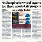 NOIDA UPLOADS REVISED LAYOUTS FOR THREE SPORTS CITY PROJECTS