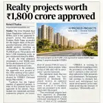 REALTY PROJECTS WORTH Rs.1,800 CRORE APPROVED