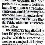 YEIDA EXTENDS DEADLINE FOR MEDICAL DEVICE PARK BY ONE YEAR YEIDA EXTENDS DEADLINE FOR MEDICAL DEVICE PARK BY ONE YEAR