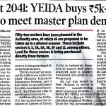 TAGET 2041 YEIDA BUYS 5K-CRORE LAND TO MEET MASTER OLAN DEMAND