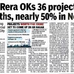 UP-RERA OKS 36 PROJECTS IN 2MTHS,NEARLY 50% IN NOIDA