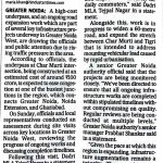 GR.NOIDA WEST ROAD PROJECTS UNDER LENS AMID RISING TRAFIFIC