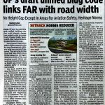 UP'S DRAFT UNIFIED BLDG CODE LINKS FAR WITH ROAD WIDTH