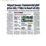 AIRPORT BOOM: COMMERCIAL PLOT PRICE HITS RUPEES 758CR IN HEART OF CITY