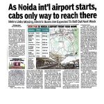 AS NOIDA INT'L AIRPORT STARTS,CABS ONLY WAY TO REACH THERE AS NOIDA INT'L AIRPORT STARTS,CABS ONLY WAY TO REACH THERE