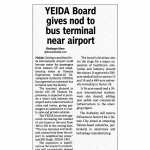 YEIDA BOARD GIVES NOD TO BUS TERMINAL NEAR AIRPORT YEIDA BOARD GIVES NOD TO BUS TERMINAL NEAR AIRPORT