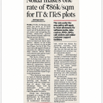 NOIDA MAKES ONE RATE OF 86K SQM FOR IT & ITES PLOT NOIDA MAKES ONE RATE OF 86K SQM FOR IT & ITES PLOT